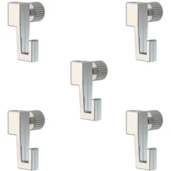 Pack De 5 Crochets Réglables à Vis 4 Kg 2 Mm - Accessoire Cimaise Artiteq