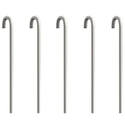 Pack De 5 Tiges 100 Cm Métalliques Blanches En U 2 Mm Pour Cimaise - Accessoire Cimaise Artiteq