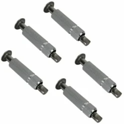 Lot De 5 Pitons Douilles Escamotables En Inox Ø 12 Mm - Linxor