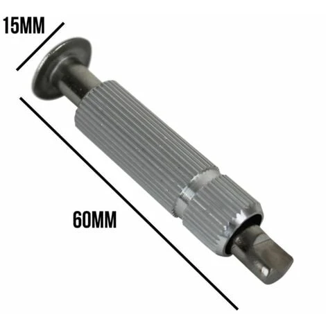 Lot De 5 Pitons Douilles Escamotables En Inox Ø 12 Mm - Linxor – Image 2