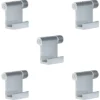 Pack 5 Crochets Tableau Réglables à Vis Aluminium 10 Kg 2 Mm - Accessoire Cimaise Artiteq