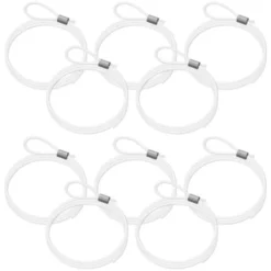 Lot 10 Câbles Perlon Boucle 100 Cm