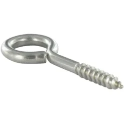 Piton Bois 4X30 Filetée Sur 18 Longueur Total 50 Oeil 12 Inox A2 Conditionnement: Unitaire