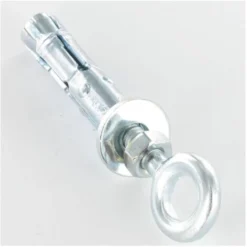 Cheville Ancrage Avec Piton M6 10X40 Acier Zingué Blanc Conditionnement: Unitaire