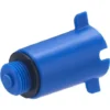 Bouchon De Mise En Attente Chantier Mâle 1/2' Bleu