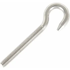 M5 Crochet Boulon Anneau à Vis Crochet 304 Acier Inoxydable Haute Dureté Crochet En Acier Boulon Suspendu Item Vis Crochet Pour Suspension Lustres L'artisanat 10 PCS