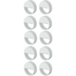 10x Support De Cadre Attache Tableau Ferrure Plastique 20mm Bois à Percer Meuble Crochet Assemblage Accroche