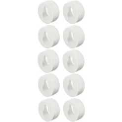 10x Support De Cadre Attache Tableau Ferrure Plastique 20mm Bois à Percer Meuble Crochet Trou Assemblage Accroche
