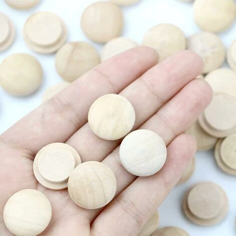 LYCXAMES -- Lot De 50 Bouchons En Bois De Cerisier 25x20mm – Image 2