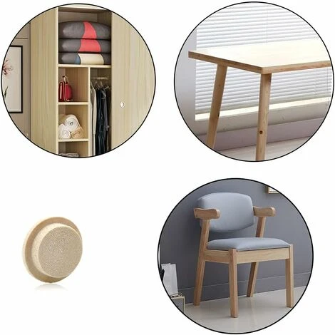 LYCXAMES -- Lot De 50 Bouchons En Bois De Cerisier 25x20mm – Image 4