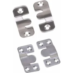 DENUOTOP Fixations Pour Cadres Crochets Pour Cadre Meubles Connecteur Montage Encastré Fixations Pour Cadres Canapé Support Meubles Connecteur Convient Pour Cadres Des œuvres D'Art Affiches Lit Horlo