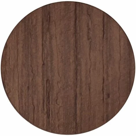 30x Cache Vis Adhésif Autocollant Diamètre 20mm Bouchon Trou Meuble Table Chaise Maison, Bois Marron Chêne Avec Relief Nervures – Image 2