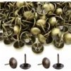 500 Pièces Clous De Tapissier, Robuste 17X11 MM Bronze Clous Tapissier Décoratifs Clou Rétro DIY Clous D'Ameublement Pour Meubles Canapés Fauteuils Lits Chaises Vintage Decoratif,