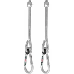 KOTARBAU Lot De 2 Crochets De Balançoire M10 - Mousqueton - Mousqueton - Galvanisé