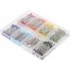 100Pcs Épingle Droite à Tête Ronde, épingles à Tête De Verre Colorée, 38mm Long, Pour Couture Quilting Ornement De Carte DIY Artisanat