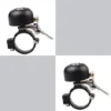 Lot 2 Sonnette De Vélo Classique En Laiton Avec Un Joli Son Fort - Accessoire De Vélo Pour Enfants Et Adultes (noir)