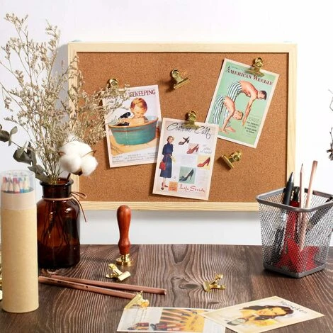 30 Pcs Punaises Clips Clips Robustes Avec Épingles Creative Grands Trombones Pour Murs De Cabine Tableaux De Liège Oeuvres Photos Bulletin Murs Bureau École Maison, Épingler Pas De Trous Pour Le Papie – Image 4
