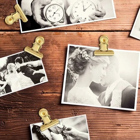 30 Pcs Punaises Clips Clips Robustes Avec Épingles Creative Grands Trombones Pour Murs De Cabine Tableaux De Liège Oeuvres Photos Bulletin Murs Bureau École Maison, Épingler Pas De Trous Pour Le Papie – Image 5